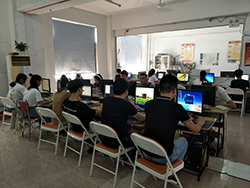 文鼎电脑培训中心参加印刷博览会